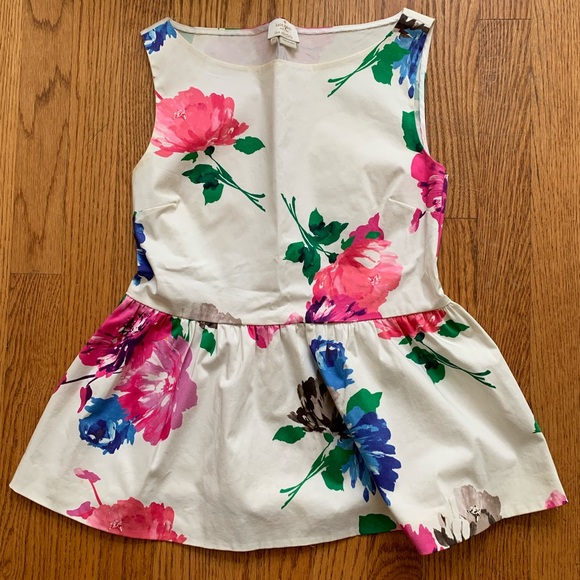 kate spade Tops - kate spade ‘blooms’ peplum top